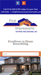 Mobile Screenshot of firstimpressionsremodel.com